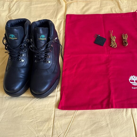 Supreme x timberland field boots - Picture 1 of 14